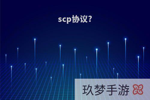 scp协议?