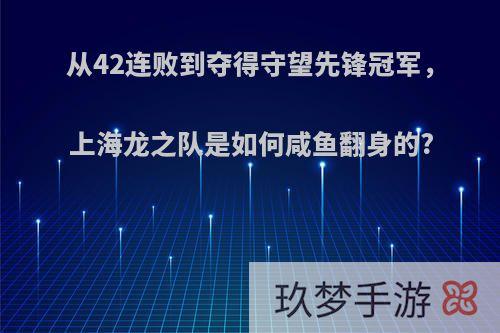 从42连败到夺得守望先锋冠军，上海龙之队是如何咸鱼翻身的?