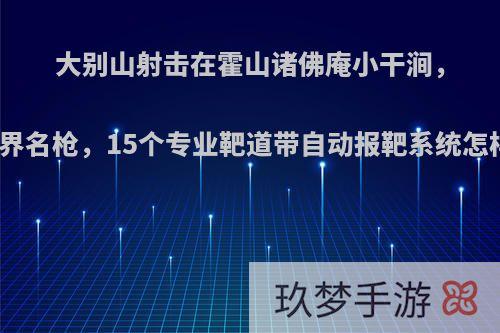 大别山射击在霍山诸佛庵小干涧，都是世界名枪，15个专业靶道带自动报靶系统怎样营销?