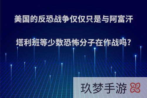 美国的反恐战争仅仅只是与阿富汗塔利班等少数恐怖分子在作战吗?