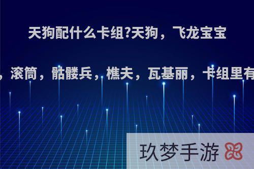 天狗配什么卡组?天狗，飞龙宝宝，飞机，火球，滚筒，骷髅兵，樵夫，瓦基丽，卡组里有什么可改进的?