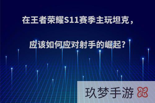 在王者荣耀S11赛季主玩坦克，应该如何应对射手的崛起?