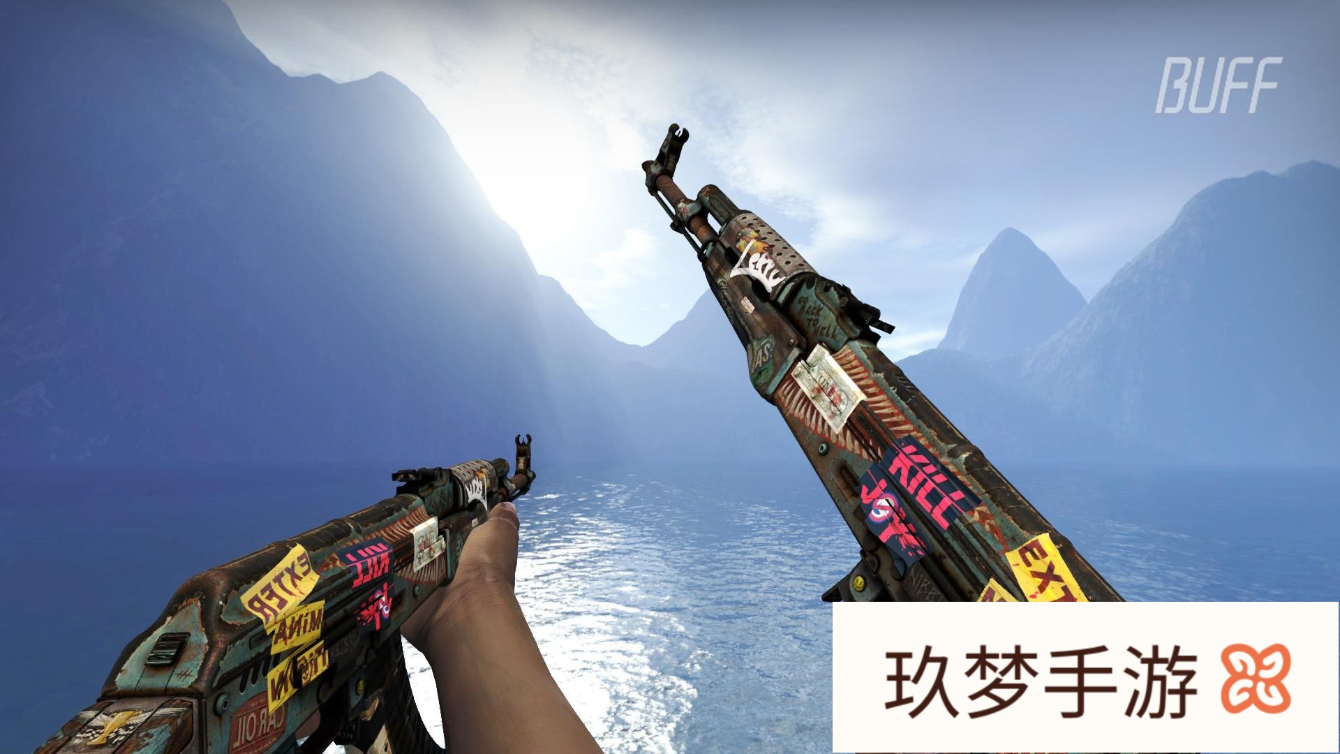 csgo ak47复古浪潮贴什么印花好看?(csgoak复古浪潮适合什么贴纸)