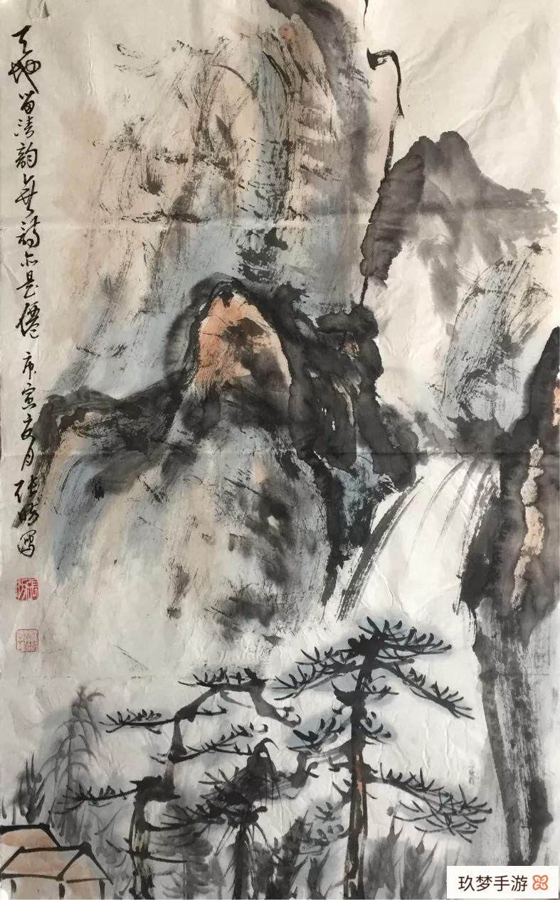 泼墨画好还是工笔画好?好在哪里?(泼墨画好还是工笔画好?好在哪里画)